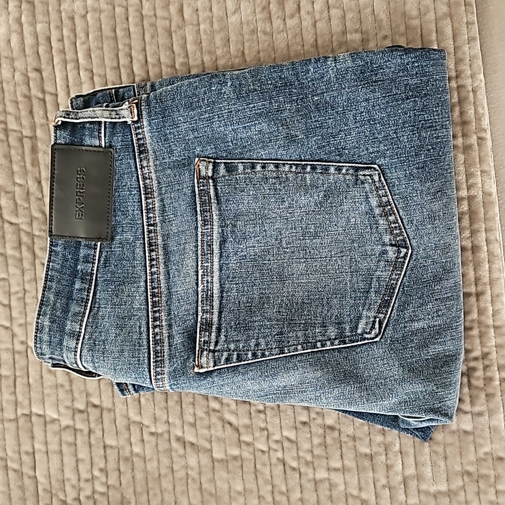 Express straight leg jeans 34x34